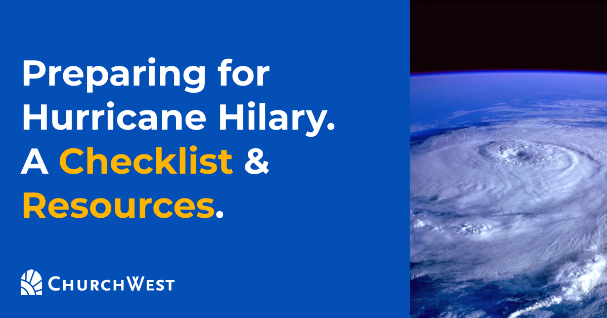 Hurricane Hillary Checklist